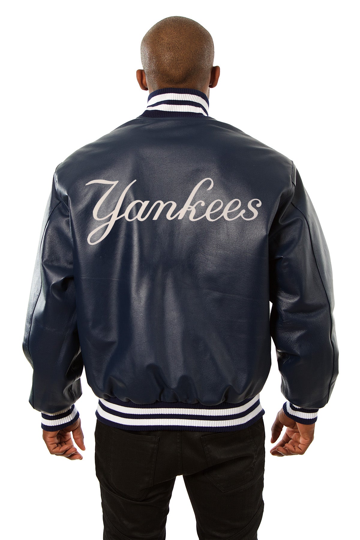 New York Yankees Full Leather Jacket