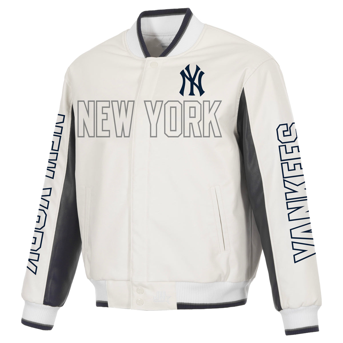 New York Yankees Faux Leather Jacket