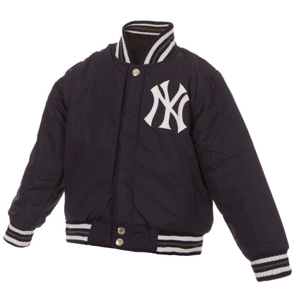 New York Yankees Kids Reversible All Wool Jacket