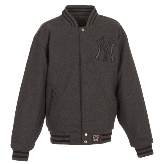 New York Yankees Reversible All Wool Jacket