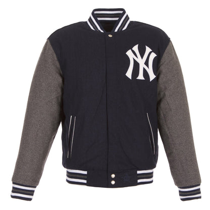 New York Yankees Reversible All Wool Jacket