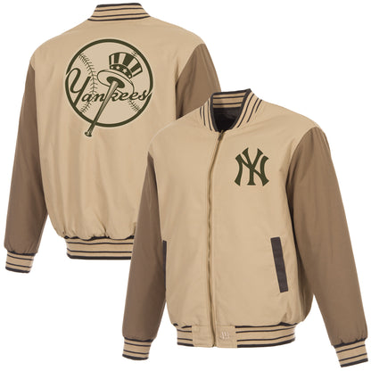 New York Yankees Reversible Canvas Jacket
