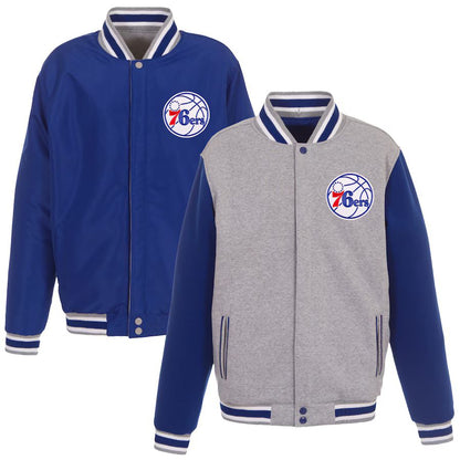 Philadelphia 76ers Reversible Fleece Jacket