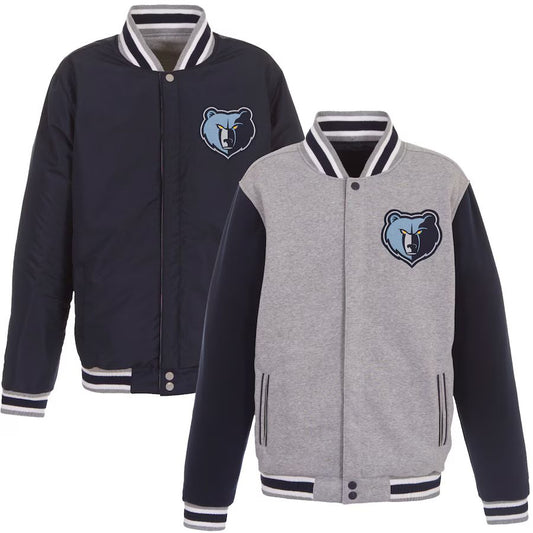 Memphis Grizzlies Reversible Fleece Jacket