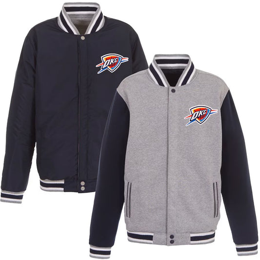 Oklahoma City Thunder Reversible Fleece Jacket