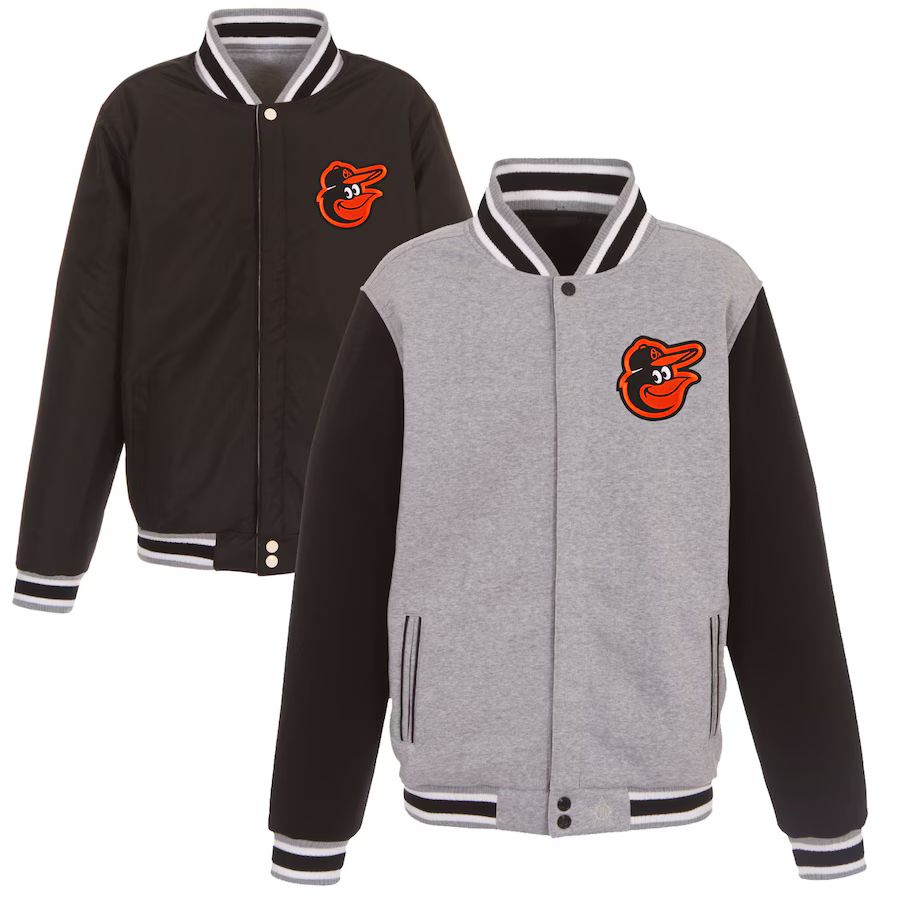 Baltimore Orioles Reversible Fleece Jacket