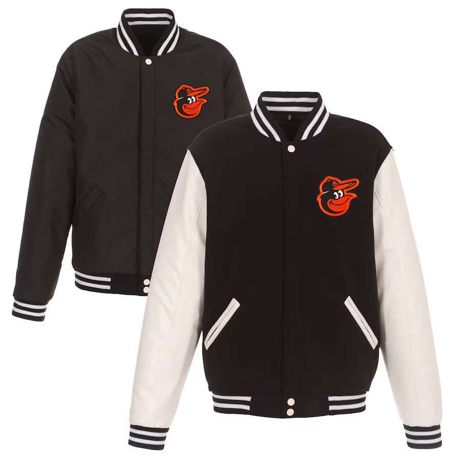 Baltimore Orioles Reversible Varsity Jacket