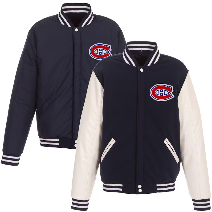 Montreal Canadiens Reversible Varsity Jacket