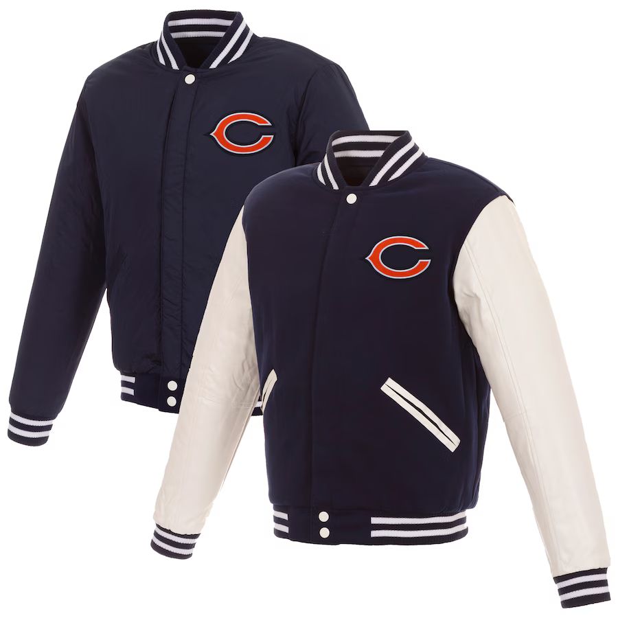 Chicago Bears Reversible Varsity Jacket