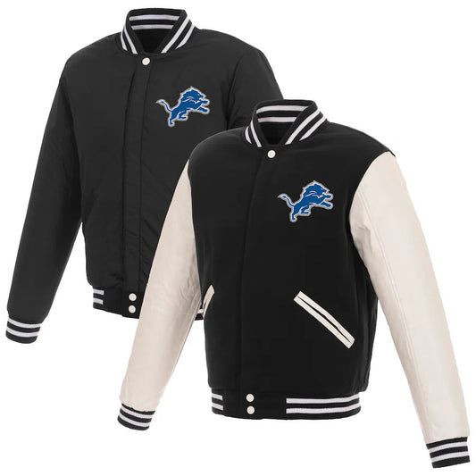 Detroit Lions Reversible Varsity Jacket