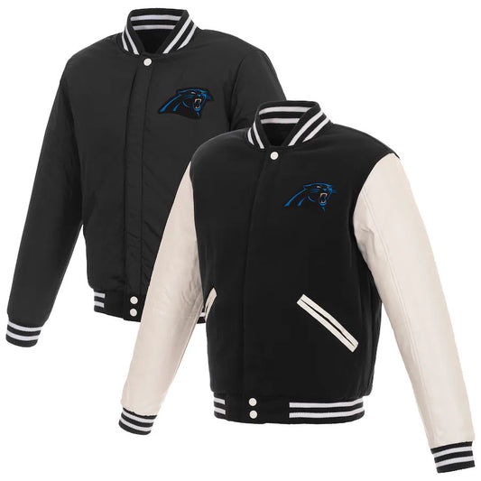 Carolina Panthers Reversible Varsity Jacket