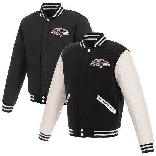 Baltimore Ravens Reversible Varsity Jacket