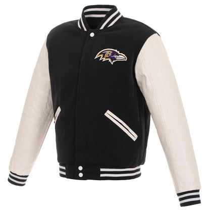 Baltimore Ravens Reversible Varsity Jacket