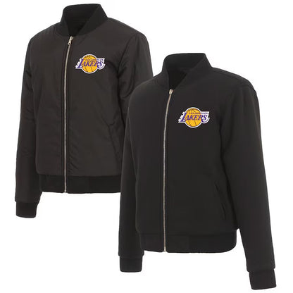 Los Angeles Lakers Ladies Reversible Fleece Jacket