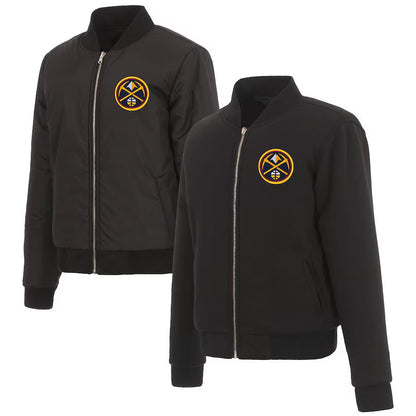 Denver Nuggets Ladies Reversible Fleece Jacket