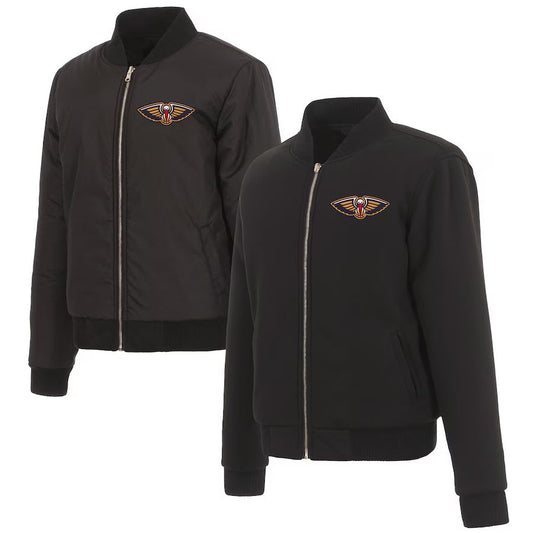 New Orleans Pelicans Ladies Reversible Fleece Jacket