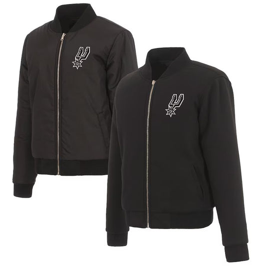 San Antonio Spurs Ladies Reversible Fleece Jacket