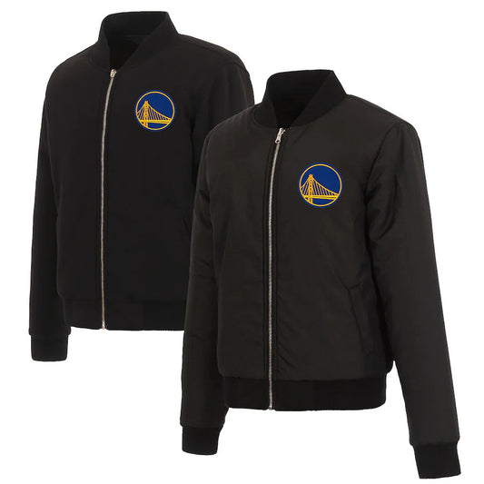 Golden State Warriors Ladies Reversible Fleece Jacket