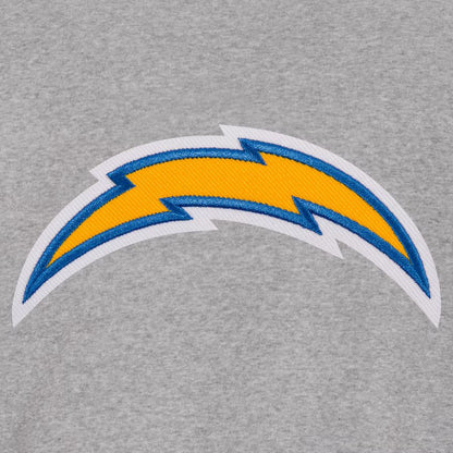 Los Angeles Chargers Reversible Two-Tone Fleece Jacket