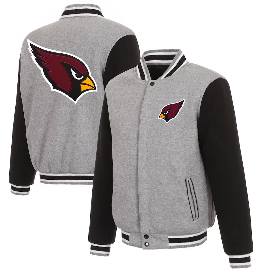 Arizona Cardinals Reversible Two-Tone Fleece Jacket