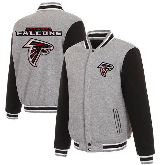 Atlanta Falcons Reversible Two-Tone Fleece Jacket