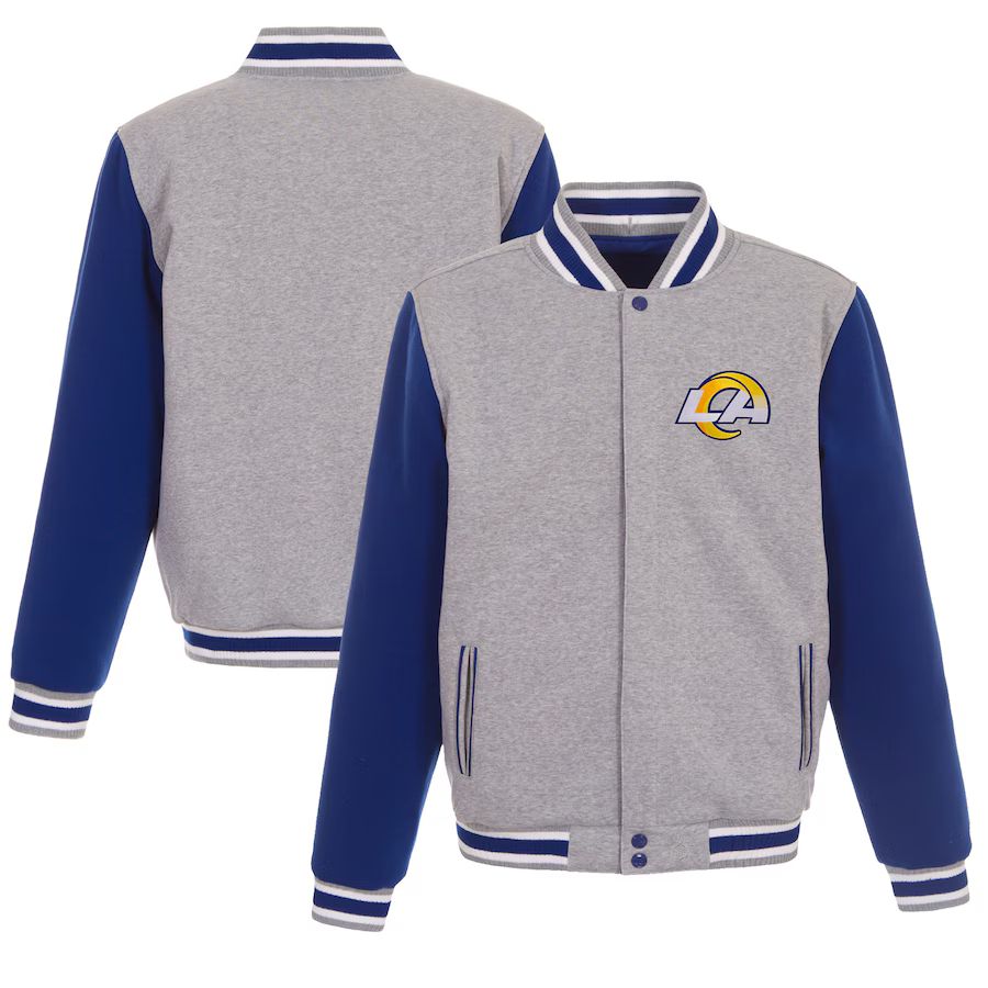 Los Angeles Rams Reversible Two-Tone Fleece Jacket – JH Design Group