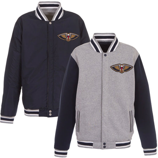 New Orleans Pelicans Reversible Fleece Jacket