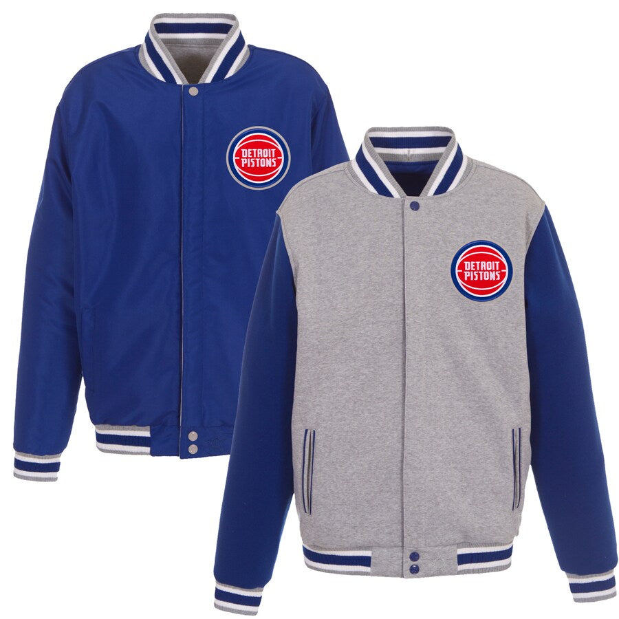 Detroit Pistons Reversible Fleece Jacket