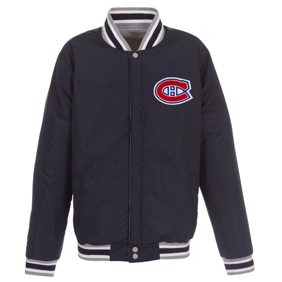 Montreal Canadiens Reversible Two-Tone Fleece Jacket