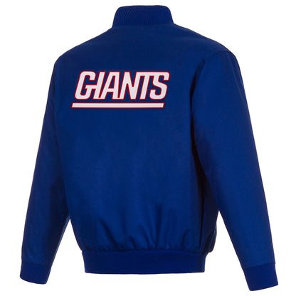 New York Giants Poly-Twill Jacket