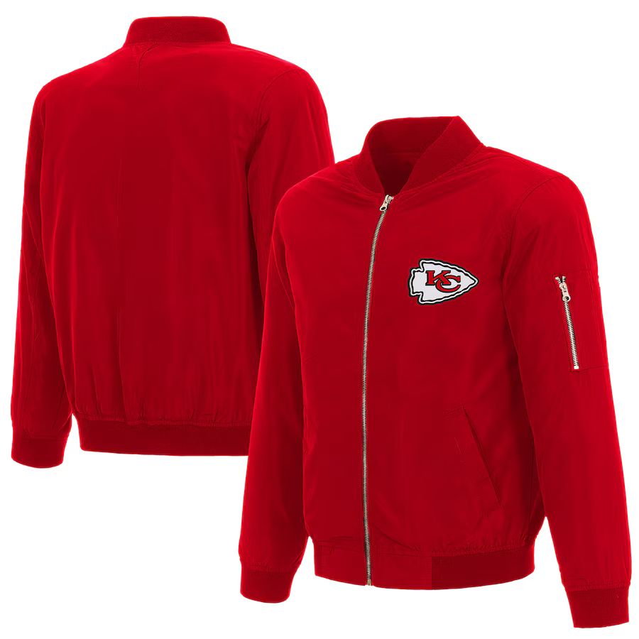 Kansas City Chiefs Nylon Bomber Jacket