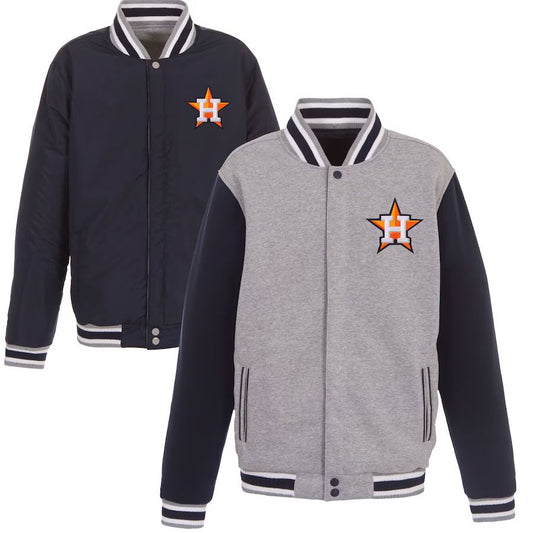 Houston Astros Reversible Two-Tone Fleece Jacket