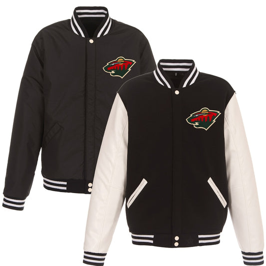 Minnesota Wild Reversible Varsity Jacket