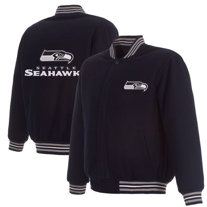 Seattle Seahawks All Wool Jacket