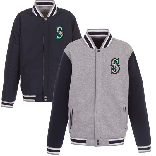 Seattle Mariners Reversible Fleece Jacket