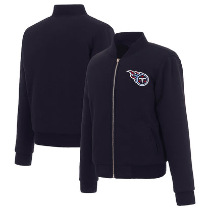 Tennessee Titans Ladies Reversible Fleece Jacket