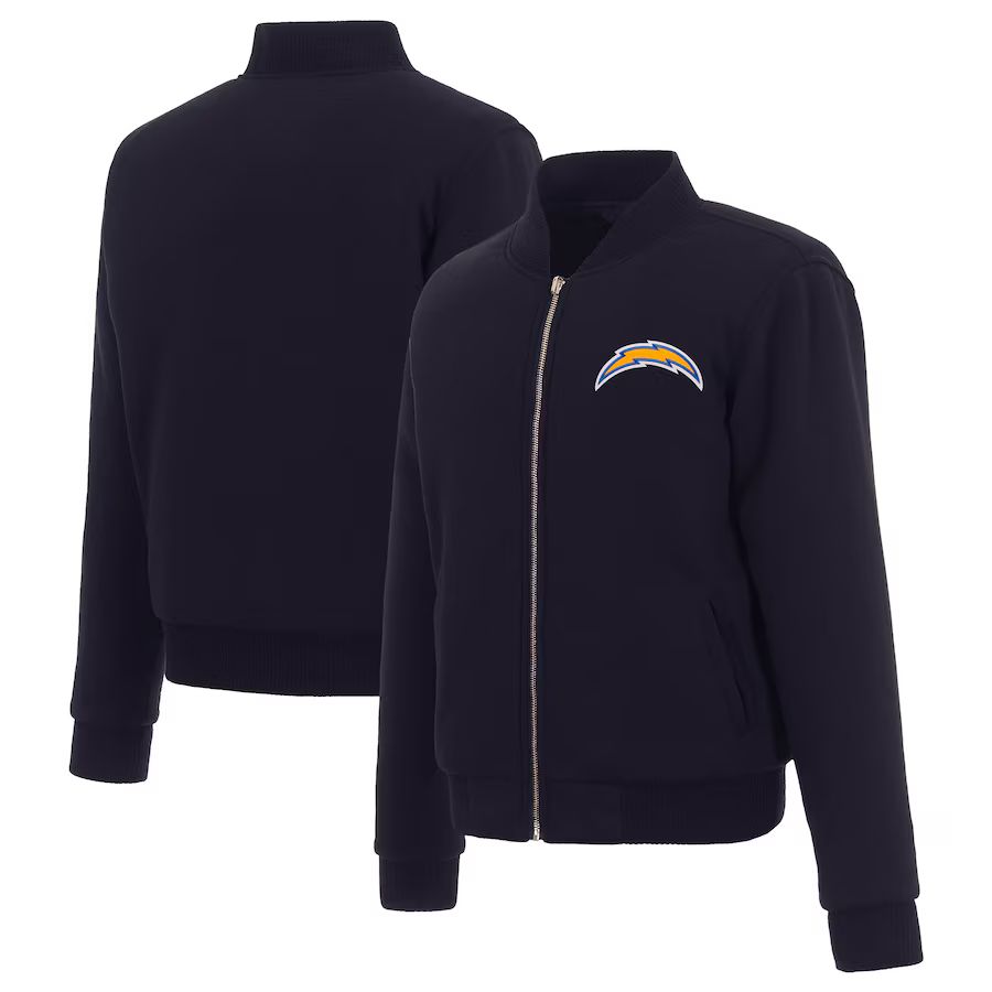 Los Angeles Chargers Ladies Reversible Fleece Jacket