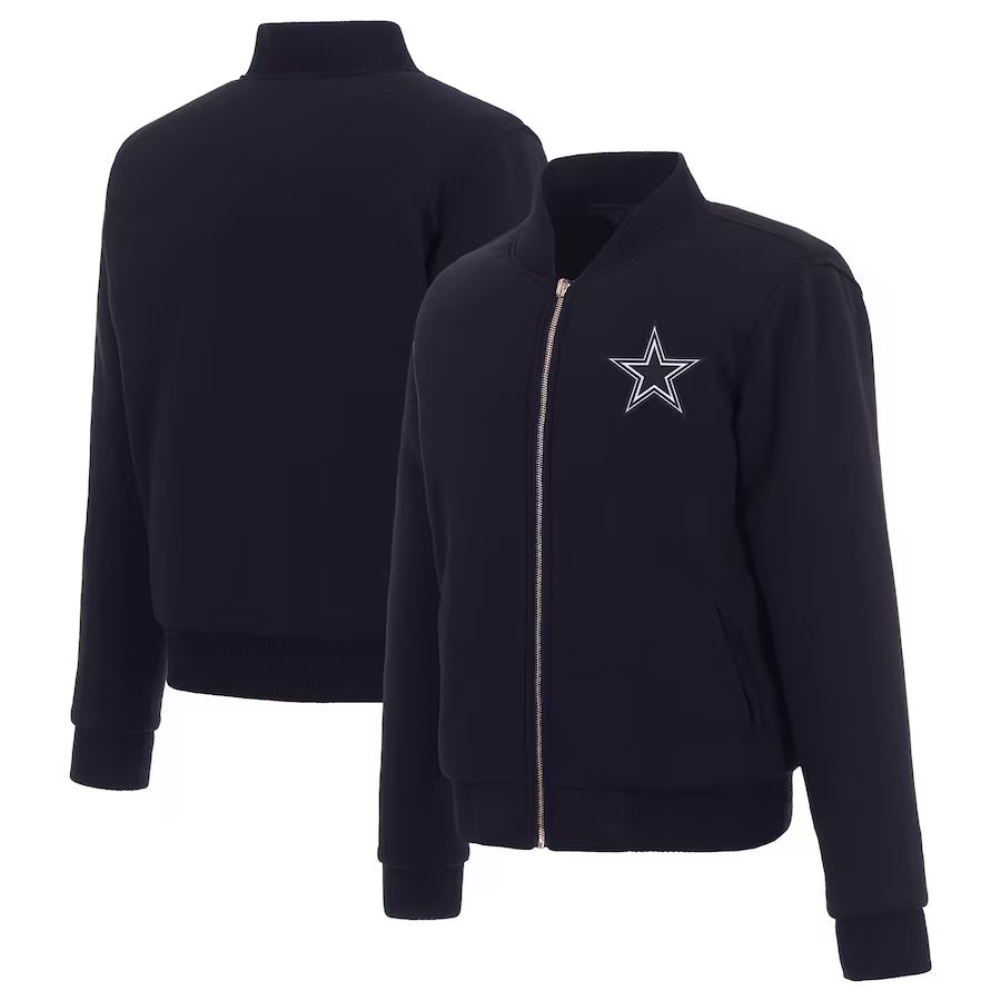 Dallas Cowboys Ladies Reversible Fleece Jacket