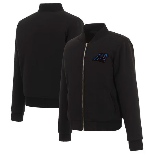 Carolina Panthers Ladies Reversible Fleece Jacket