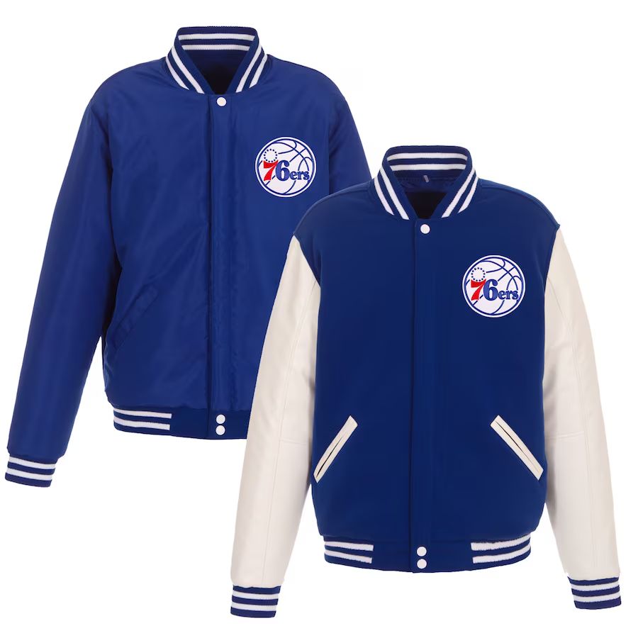 Philadelphia 76ers Reversible Varsity Jacket