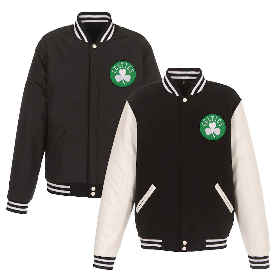 Boston Celtics Reversible Varsity Jacket