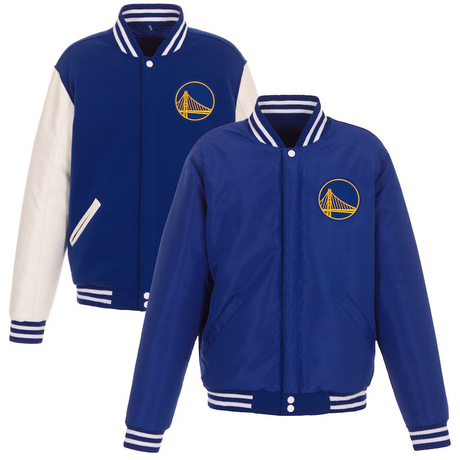 Golden State Warriors Reversible Varsity Jacket