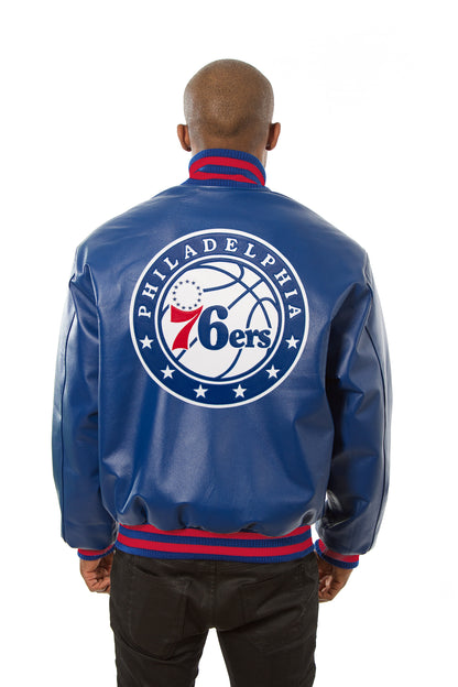 Philadelphia 76ers Full Leather Jacket