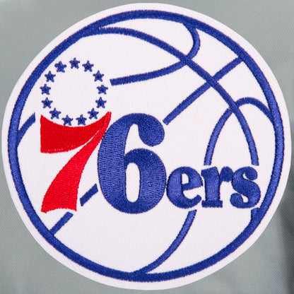 Philadelphia 76ers Kids Poly-Twill Jacket