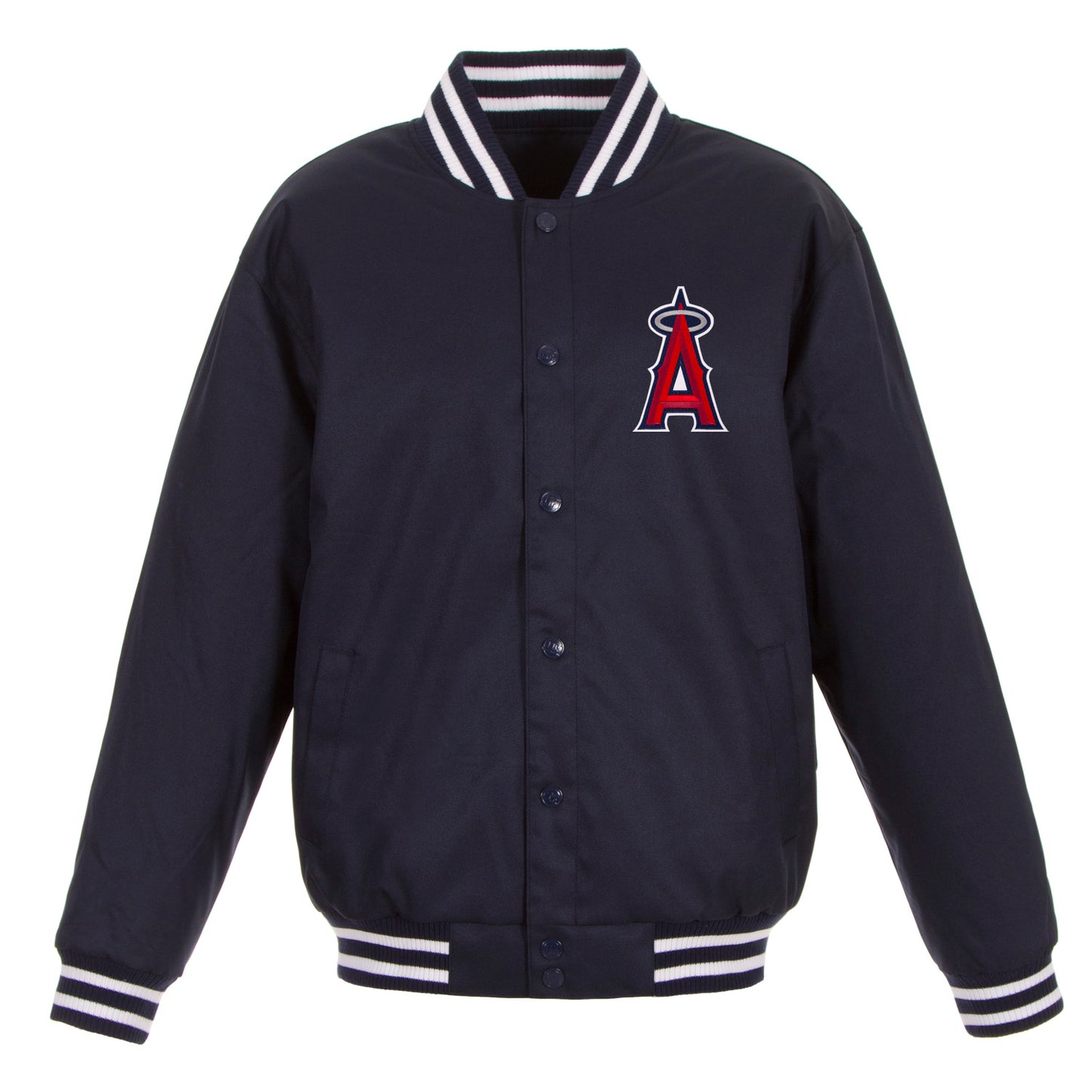 Los Angeles Angels Poly-Twill Jacket