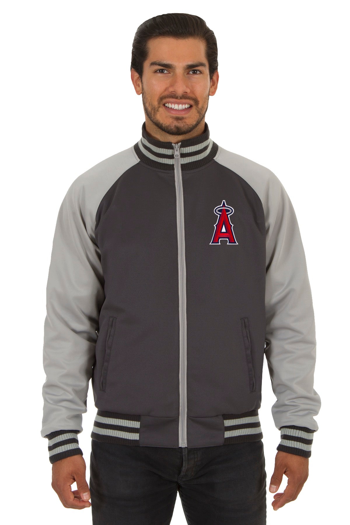 Los Angeles Angels Reversible Polyester Track Jacket