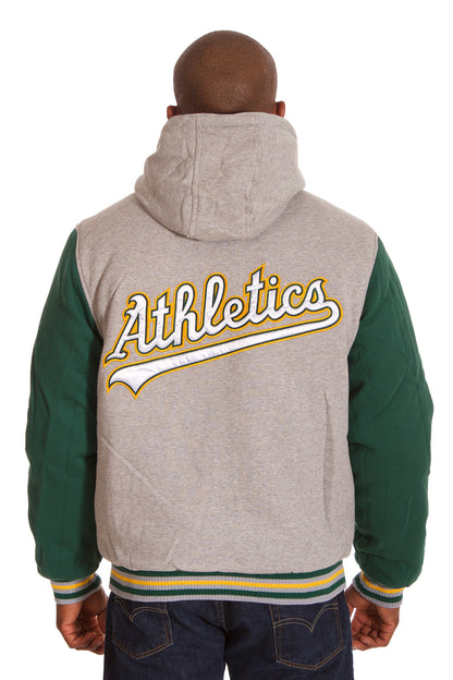 Oakland Athletics Two-Tone Fleece Jacket