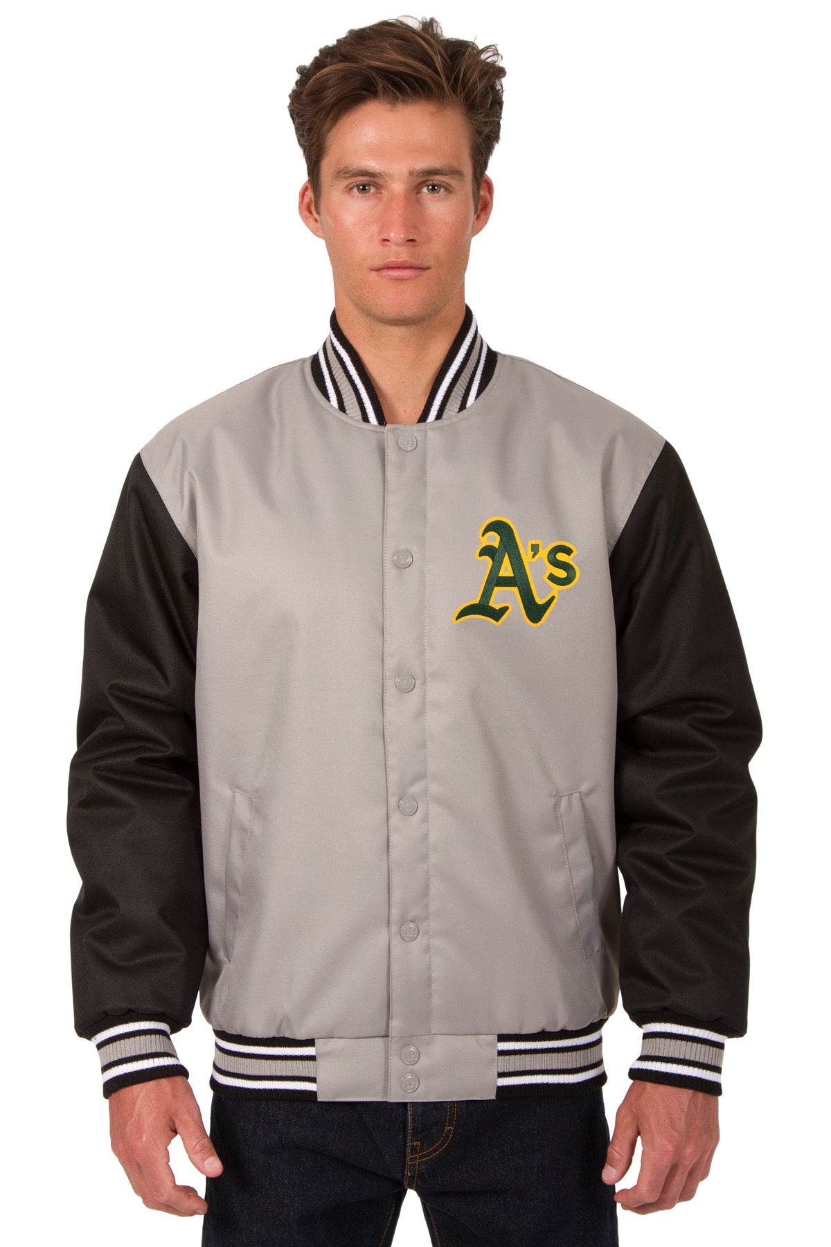 Oakland A's Poly-Twill Jacket