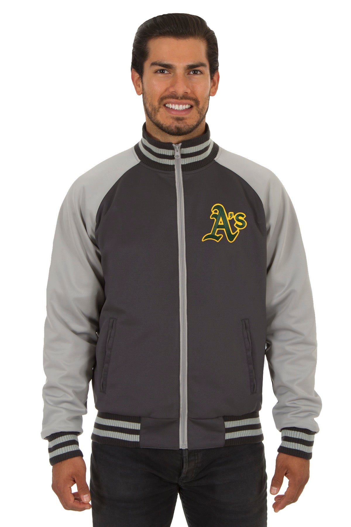 Oakland Athletics Reversible Polyester Track Jacket