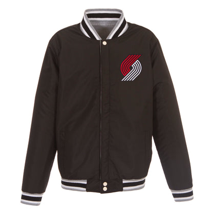 Portland Trail Blazers Reversible Fleece Jacket